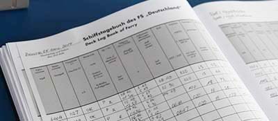 Schiffstagebuch konventionell © Christian Bubenzer