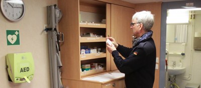 Medizinische Ausstattung © Seeärztlicher Dienst