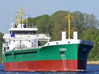 MV Unden im Nord-Ostsee-Kanal © Reederei Rörd Braren