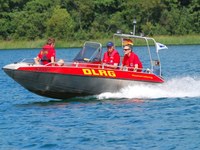 DLRG-Rettungsboot © DLRG