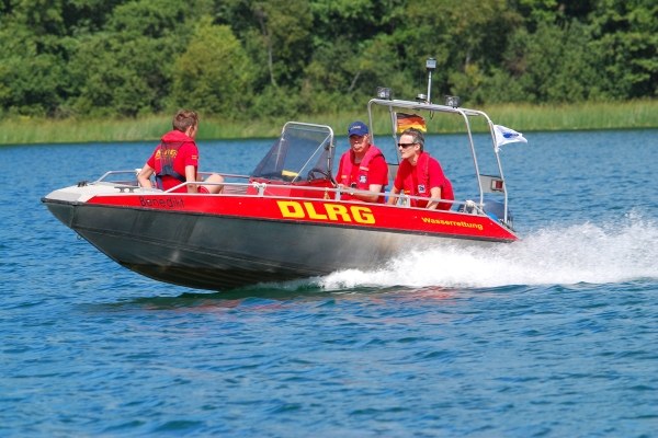 DLRG-Rettungsboot © DLRG