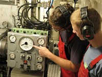 Ausbildung-Maschine