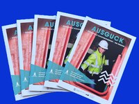 Ausguck 2026 Hintergrund blau