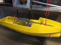 Kutter der Zukunft im Schlepptank in Leer © Fraunhofer-Arbeitsgruppe Nachhaltige Maritime Mobilität