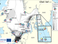 Laermkarte mit Stationen und Schiffstypen © Basan et al 2024