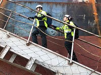PSCOs auf Gangway