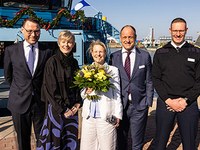 Taufe der "Frisia E-I"