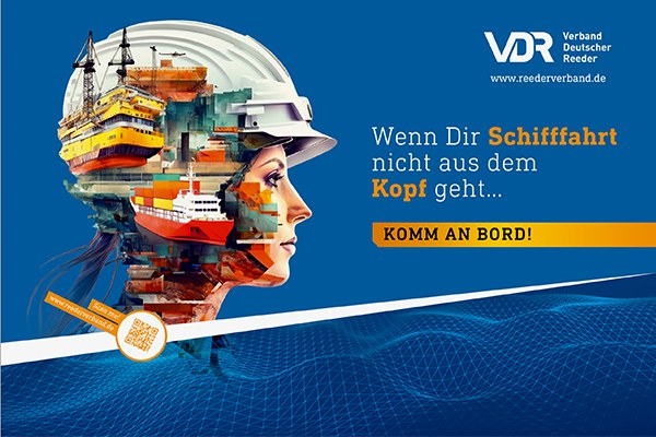 VDR-Grafik Schifffahrt im Kopf © Verband Deutscher Reeder, VDR