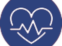medizin icon blau