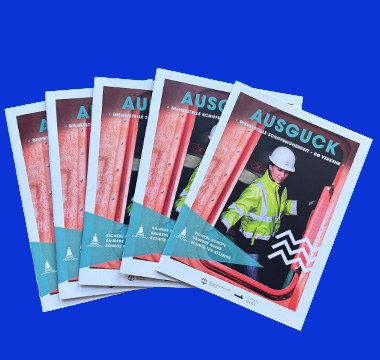 Ausguck 2026 Hintergrund blau