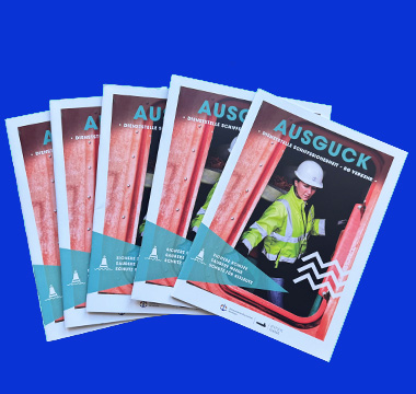 Ausguck 2026 Hintergrund blau