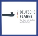Logo - Deutsche Flagge + Slogan - mit Rand