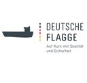 Logo Deutsche Flagge + Slogan