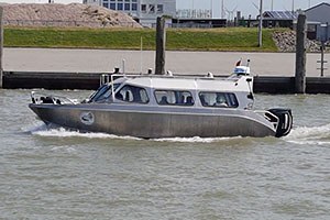 Water taxi at port of Norddeich© C. Bubenzer